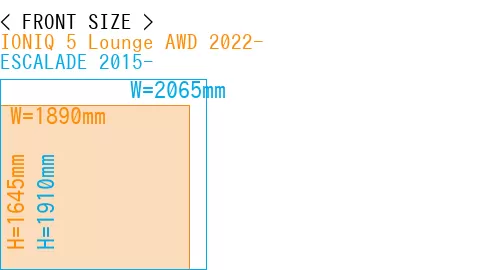 #IONIQ 5 Lounge AWD 2022- + ESCALADE 2015-